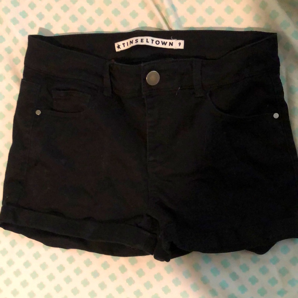 Black shorts